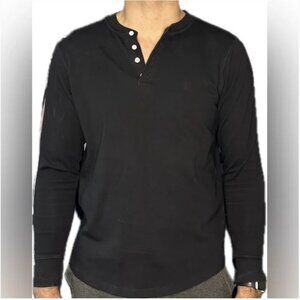 Esntls Long Sleeve Henley Size L